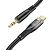 Переходник HOCO UPA25 Type-C - Jack 3.5 plug AUX 1m Black
