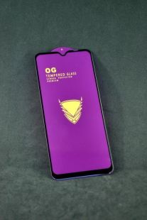 Защитное стекло Samsung A52 Golden Armor Big Curve Black 4you