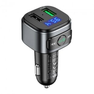 FM модулятор HOCO E67 Black