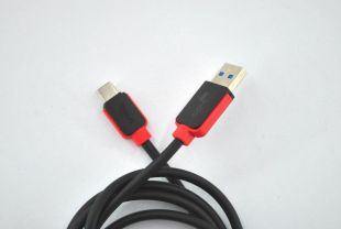 Usb-cable Type-C 4you Niagara (2.1A, черный, 1.2м)