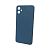 Чехол Samsung A05(4G) Silicon Soft Silky №6 Blue (4you)