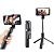 Держатель для Selfi Monopod Q03S (с триногой, ВТ пульт, подсветка) Black