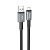 Usb-cable Micro USB HOCO X85 2.4A 1m (круглий) Black