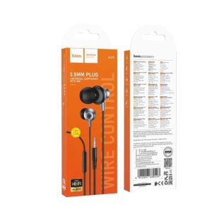 Гарнитура HOCO M119 Mia (микрофон,круглый шнур) Black