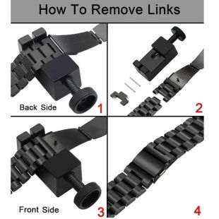 Ремешок для Smart Watch 4you Space Black Metal