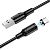 Usb-cable Type-C BOROFONE BX41 Amiable 3A 1m (круглый,magnetic) Black