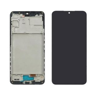 LCD Samsung A16 (5G)/A166 (2024) с черным тачскрином + корпусная рамка IPS (M) 