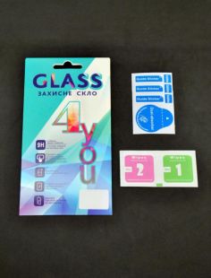 Захисне скло iPhone 7 /8 Full Glue 2.5D (0.3mm) Black 4you