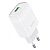 МЗП-USB HOCO C72Q QC3.0 2A 1 Usb (блістер) White