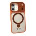 Чехол iPhone 17/18 Silicon Armor MagSafe Holder Orange