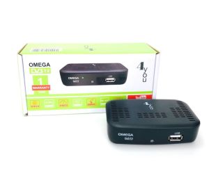 ТВ-Тюнер DVB-T2 4you OMEGA (mini без дисплея, Гар 12мес,пластик,улучш охлажд.,2usb,GX6705) 