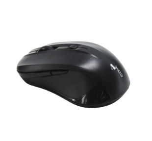 Мышь беспроводная 4you M6 black (Тихая, 2.4Ггц, 6кн, 800-1600DPI, 12мес гарантия) 
