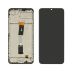 LCD Xiaomi Redmi 10C/ Poco C40 с черным тачскрином + корпусная рамка Service Pack (М)