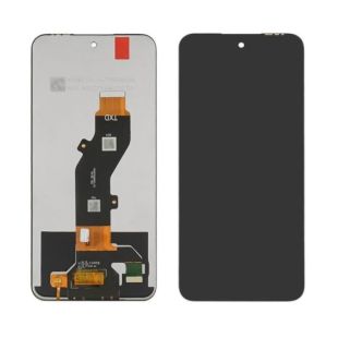 LCD TECNO Spark Go 1 (KL4)/Smart 9(X6532)/Spark 30C Hot 50i с черним тачскрином Service Pack (М) 