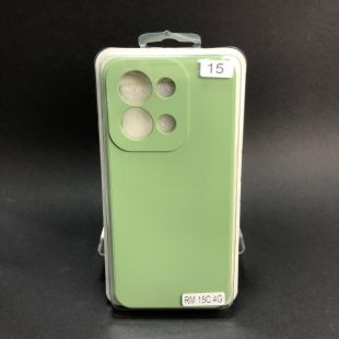 Чохол Xiaomi Redmi 15c 4G 173mm Europe version Silicon Original FULL №15 Green (4you)