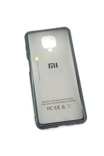Чехол Xiaomi Redmi 9 Silicon AGATA Matte Black "Акционная цена"