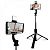 Держатель для Selfi Monopod NeePho P170S (с триногой) Black