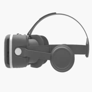 Очки вертуальная реальность Shinecon SC-G04E с наушниками черные (M) - Цена Недели!