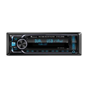 Автомагнитола CYCLONE MP-1095 BA (Micro SD, Bluetooth, FM, USB,12 мес гарантия)