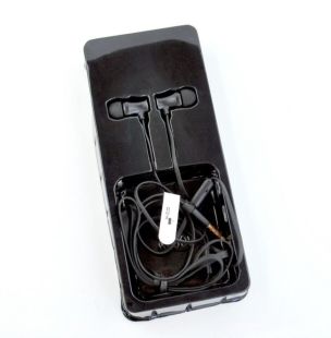 Гарнитура 4you LIBRA (плоский шнур) black