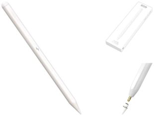 Стілус XO ST-05 iPad 2-Gen Wireless Charging Pen White