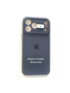 Чехол iPhone 17ProMax Silicon Case original FULL Camera №8 Dark blue (4you)