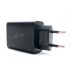 CЗУ 4you A52 (PD 22.5W, Fast Charger QC 3.0, 5V/3A, 9V/12V-1.5A, 2выхода) black+ кабель Micro USB