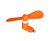 Вентилятор мобільний Lightning Orange (М)