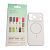Чехол iPhone 17ProMax/18ProMax Silicon BEATS with MagSafe №4 Snow