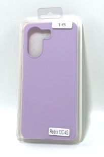 Чехол Xiaomi Redmi 13C(4G) Silicon Original FULL №16 Lilac (4you) (от10шт - 10%) + Спец Цена!