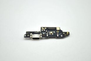 Разъем питания Xiaomi Redmi 9A/9C на плате с микрофоном и компонентами (M)