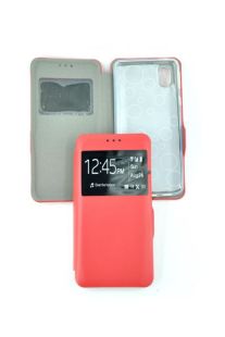 Flip Cover for Samsung A01/A015 Afina Red (4you) "Акционная цена"