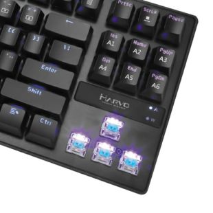 Клавиатура проводная MARVO KG901 (USB,с подсветкой) Black