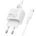 СЗУ-USB BOROFONE BAS41A 2USB 2.4A + кабель Type-C White (блистер)