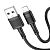 Usb-cable iPhone 5 HOCO X83 1m (круглий) Black