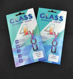Защитное стекло Xiaomi Redmi 8/8A Full Glue 2.5D (0.3mm) Black 4you