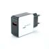 CЗУ 4you A40 (18W, Fast Charger QC 3.0, 5V/3A, 9V/12V-1.5A, 1USB) black/white