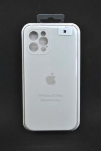 Чехол iPhone 11 Silicon Case original FULL Camera №9 White (4you)