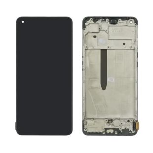 LCD Oppo Reno 8 (4G) с чёрным тачскрином + корпусная рамка OLED (М)