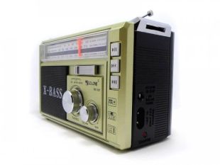 Радиоприемник Golon RX-381 (USB+SD) Gold