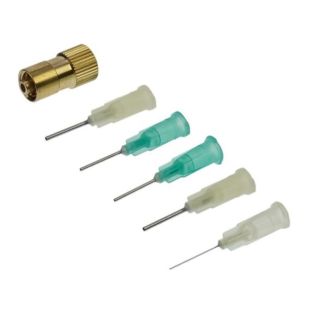 Дозаторы Aida G14a 5шт с переходником для шприцев, ёмкостей с флюсами и жидкостями (M)