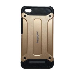 Чехол Samsung A3/A310 (2016) Silicon+Plastic Spigen gold (противоударная) "Акционная цена"
