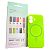 Чехол iPhone 17/18 Silicon BEATS with MagSafe №13 Neon green