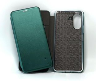 Flip Cover for Xiaomi Redmi 13C(4G) Original Dark green (4you) (от10шт - 10%) + Спец Цена!