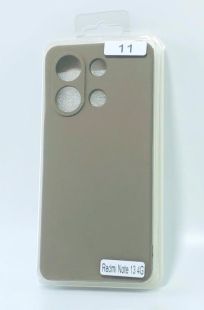 Чехол Xiaomi Redmi Note 13(4G) Silicon Original FULL №11 Dark olive (4you)