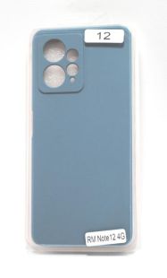 Чехол Xiaomi Redmi Note 12(4G) Silicon Original FULL №12 Charcoal grey (4you)