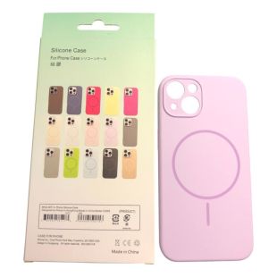 Чохол iPhone 13 Silicon BEATS with MagSafe №2 Lilac