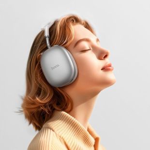 Bluetooth-гарнітура HOCO W55 Plus (Bluetooth 5.3) Silver Монітори