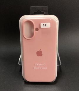 Чохол iPhone 17/18 Silicon Case original FULL №12 salmon pink (4you)