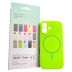 Чохол iPhone 17/18 Silicon BEATS with MagSafe №13 Neon green